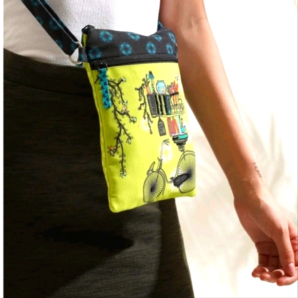 Pinaken Thanksgiv Gift Brain Bridge Cycle Sling Bag Casual Handcraft Print Purse - Picture 1 of 8